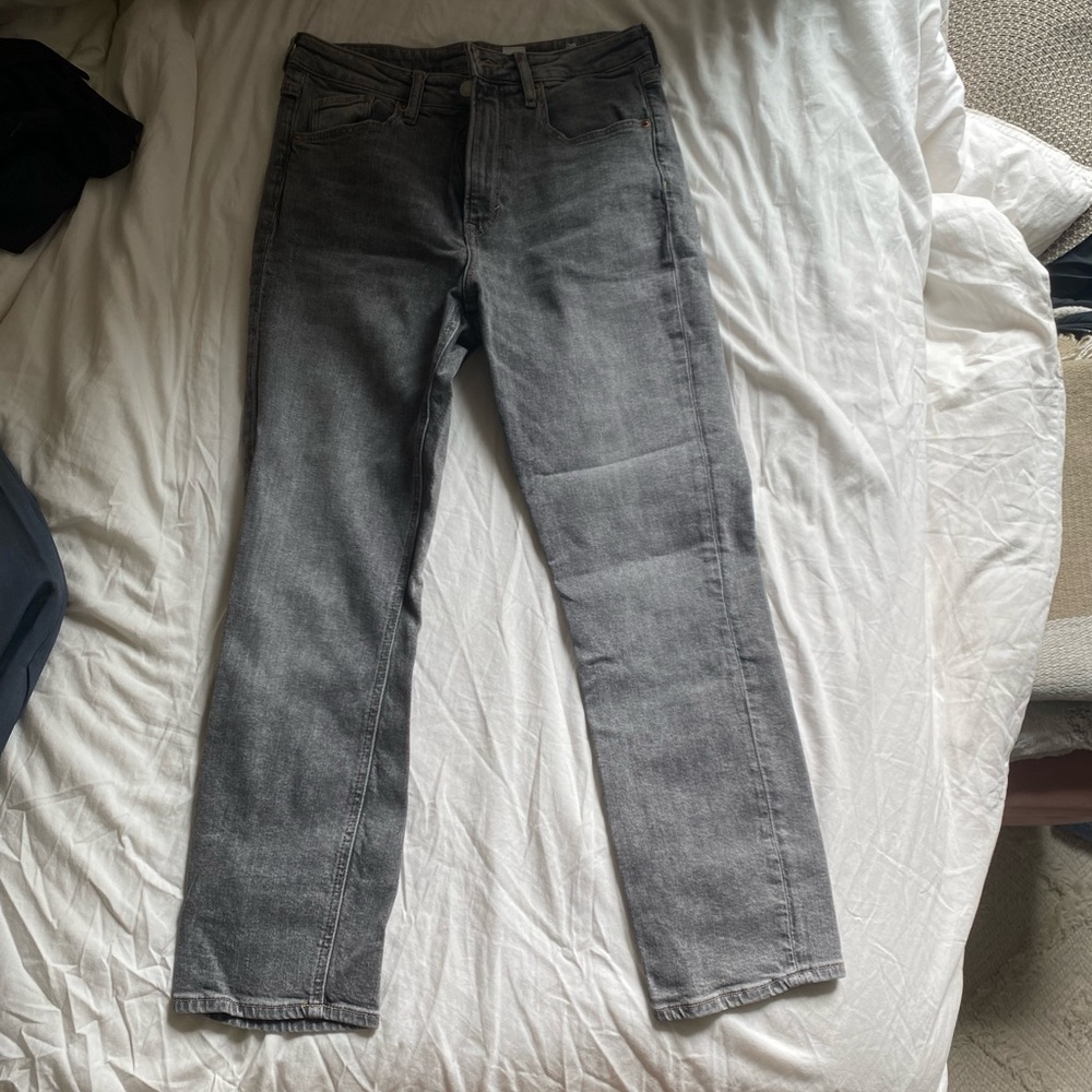 H&M Gray Straight Legged Jeans